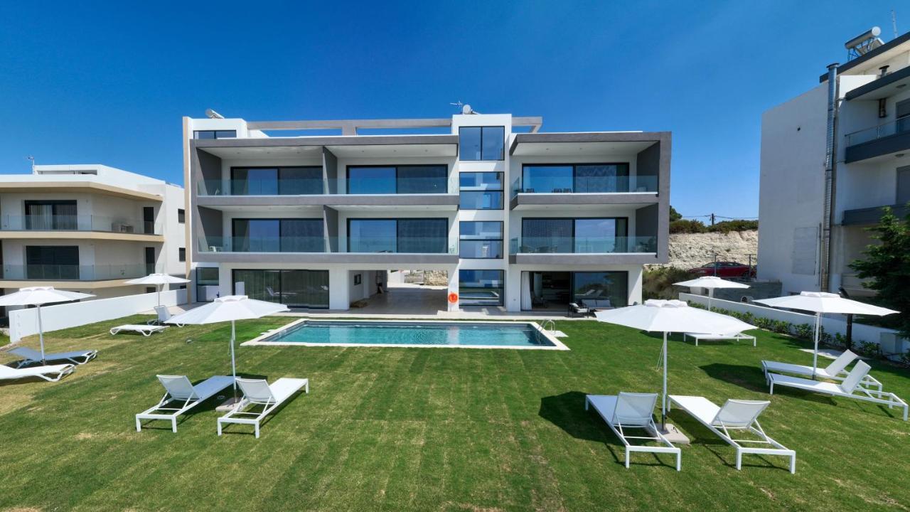 Aquarama Pool Apartments Ixia  Exteriör bild